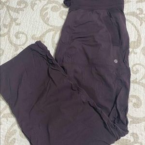 Lululemon studio pants grape size 12.